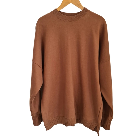 Monkey Time Other - Monkey Time Japan Sweatshirt Brown Crew Neck